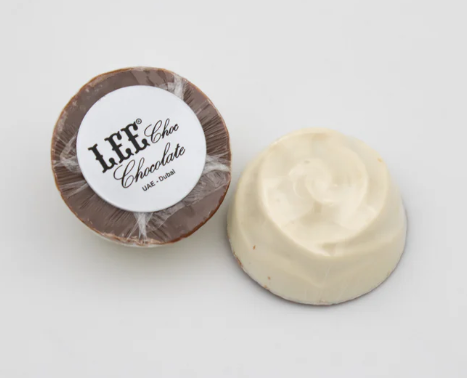 Milchschokolade mit Beerencreme