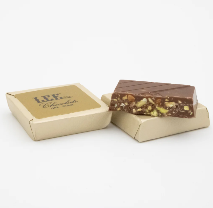 Lee Milchschokolade mit Pistazien