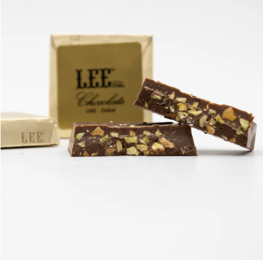 Lee Milchschokolade mit Pistazien